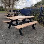 Rekupro - Picknicktafel Beige Ibiza, Tuin en Terras, Picknicktafels, Nieuw, Rechthoekig, Overige materialen