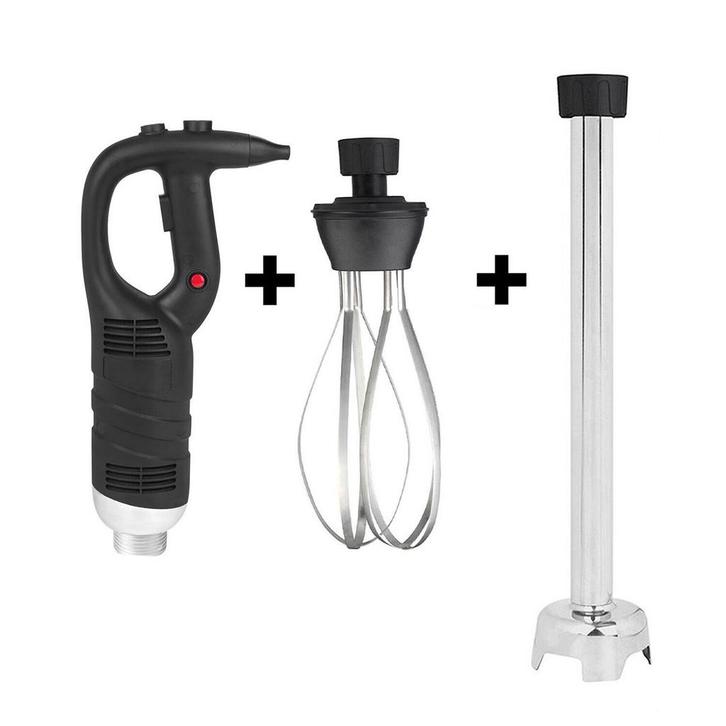 GGM Gastro | Staafmixer incl. mixerstaaf 500mm & Klopper - |, Witgoed en Apparatuur, Keukenmixers, Verzenden