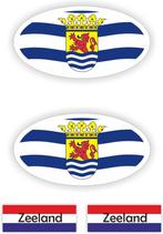 Provincie Zeeland auto stickers. (283.15), Verzenden