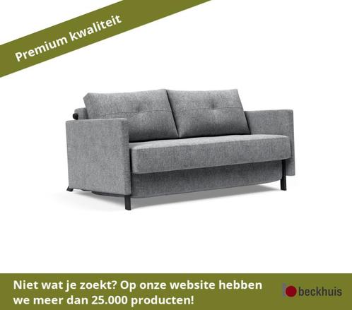 Innovation Cubed 02 vouwbank 140x200 cm met armleuning, Huis en Inrichting, Fauteuils, Nieuw, Overige materialen, Ophalen of Verzenden
