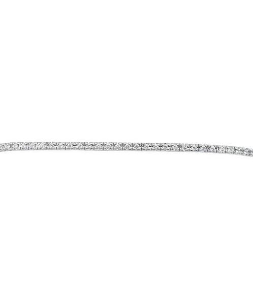 Armband - 18 karaat Witgoud - 0.98ct. tw. Diamant, Sieraden, Tassen en Uiterlijk, Armbanden