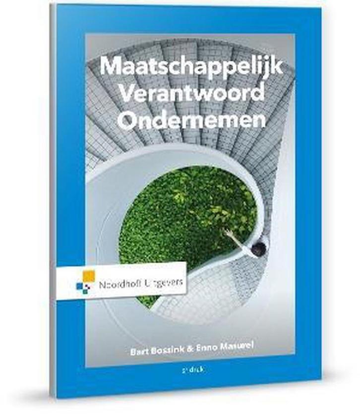 9789001876838 Maatschappelijk verantwoord ondernemen, Boeken, Schoolboeken, Zo goed als nieuw, Verzenden