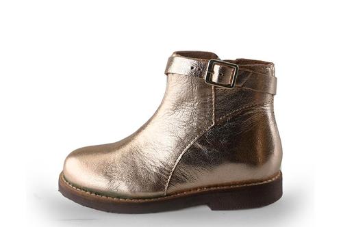 Milo & Mila Enkellaarzen in maat 26 Goud | 10% extra korting, Kinderen en Baby's, Kinderkleding | Schoenen en Sokken, Jongen of Meisje