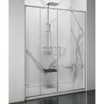 Nisdeur Lacus Stromboli Evo 2 Schuifdeuren 140x200 Cm Chroom, Ophalen of Verzenden, Nieuw, Chroom, Douche