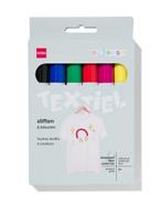HEMA Textiel markers - 6 stuks 3+1 gratis, Hobby en Vrije tijd, Knutselen, Verzenden, Nieuw
