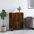 vidaXL Dressoir 69,5x34x90 cm bewerkt hout gerookt, Huis en Inrichting, Kasten | Dressoirs, Verzenden, Nieuw, 50 tot 100 cm, 25 tot 50 cm