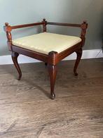 Stoel - Hout - Hoekstoel queen ann style, Antiek en Kunst