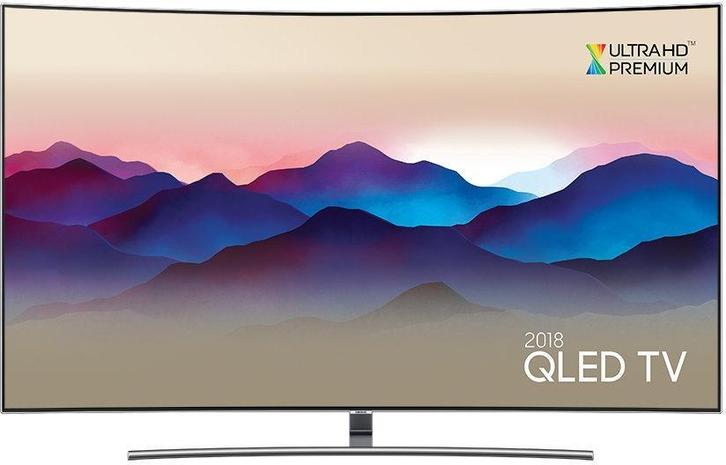 Samsung 55Q8C - 55 Inch 4K Ultra HD QLED Curved Smart Tv, Audio, Tv en Foto, Televisies, 100 cm of meer, Smart TV, 100 Hz, 4k (UHD)