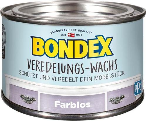 Bondex wax - Kleurloos - 250 ml (Bondex - Buitenbeits), Doe-het-zelf en Verbouw, Verf, Beits en Lak, Beits, Overige kleuren, Nieuw