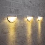 Solar wandlamp Druppel - Voordeelset 3 stuks, Zonne-energie, Kunststof, Verzenden, Wandlamp