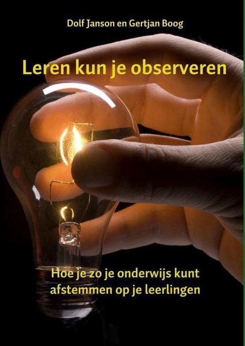 9789463868440 Leren kun je observeren | Tweedehands, Boeken, Schoolboeken, Zo goed als nieuw, Verzenden