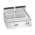 GGM Gastro | Gas bakplaat - 13,8 kW - Glad | GBPB873B |, Verzenden