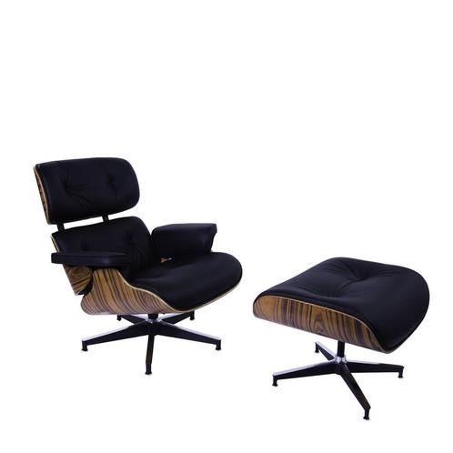 EA670 DD design Lounge stoel met Hocker, Huis en Inrichting, Fauteuils, Verzenden