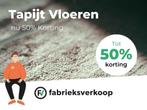 Tapijt actie met tot 50% korting op A merk vloerbedekking nu, Ophalen, Nieuw, Blauw, Multi
