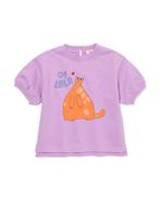 HEMA Baby T-shirt kat paars, Verzenden, Nieuw