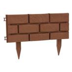 Borderhekje | Gardalux | 42 x 17.5 cm (4 stuks, Bruin), Verzenden, Nieuw