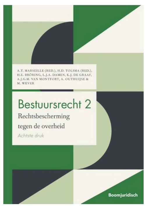 Bestuursrecht 2, 9789462904125, Boeken, Studieboeken en Cursussen, Zo goed als nieuw, Verzenden