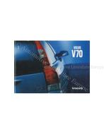 2000 VOLVO V70 INSTRUCTIEBOEKJE NEDERLANDS