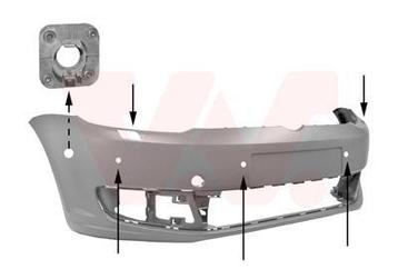 Volkswagen Caddy 10.2010-2015 Voorbumper 1T0 807 217 R GRU beschikbaar voor biedingen