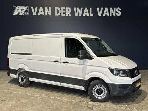 Volkswagen Crafter 2.0 TDI L3H2 L2H1 Euro6 Airco | Camera |, Auto's, Bestelauto's, Dealer onderhouden, Lease, Zwart, Handgeschakeld