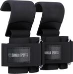 Gorilla Sports® Lifting Straps met metalen haken, set van 2, Verzenden, Nieuw