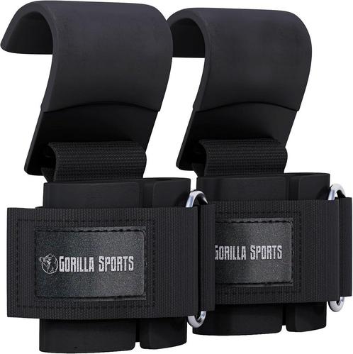 Gorilla Sports® Lifting Straps met metalen haken, set van 2, Huis en Inrichting, Overige Huis en Inrichting, Nieuw, Verzenden