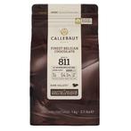Callebaut Chocolade Callets Puur (811) 1kg, Verzenden, Nieuw