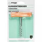 Benson Kurkentrekker met houten greep - Compact en multif..., Ophalen of Verzenden, Nieuw