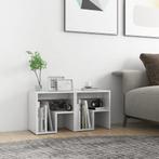 vidaXL Nachtkastjes 2 st 40x30x40 cm bewerkt hout hoogglans, Huis en Inrichting, Minder dan 45 cm, Verzenden, Nieuw, Minder dan 55 cm