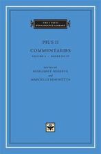 Commentaries, Volume 2 - Books III-IV 9780674024892 Pius Ii, Boeken, Verzenden, Zo goed als nieuw, Pius Ii