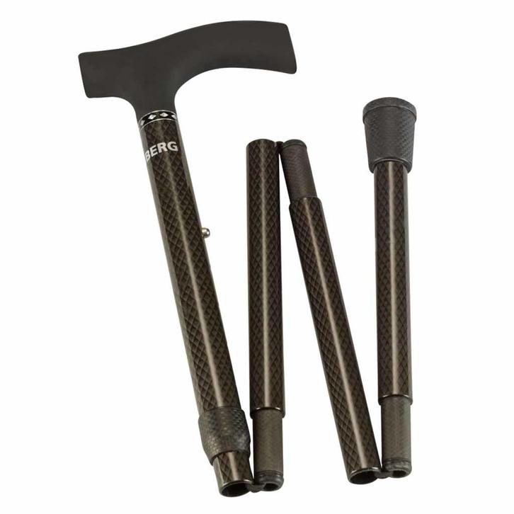 Carbon wandelstok opvouwbaar (Wandelstokken, Mobiliteit), Diversen, Braces, Nieuw, Ophalen of Verzenden