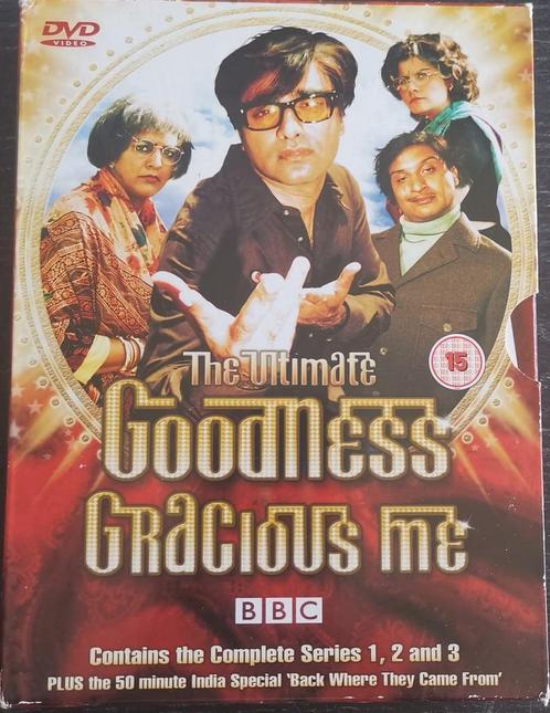 Goodness Gracious me series 1-3+more        Gratis verzenden, Cd's en Dvd's, Dvd's | Tv en Series, Zo goed als nieuw, Boxset, Overige genres