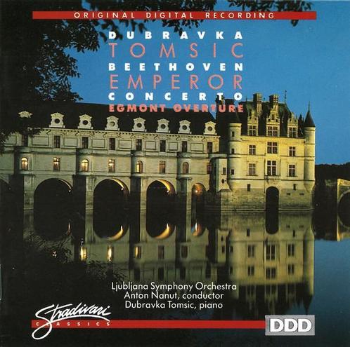 cd - Dubravka Tomsic - Emperor Concerto / Egmont Overture, Cd's en Dvd's, Cd's | Overige Cd's, Zo goed als nieuw, Verzenden