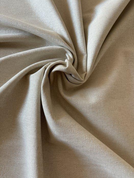 Egaal gekleurde stof voor interieur en bekleding in taupe, Antiek en Kunst, Antiek | Kleden en Textiel