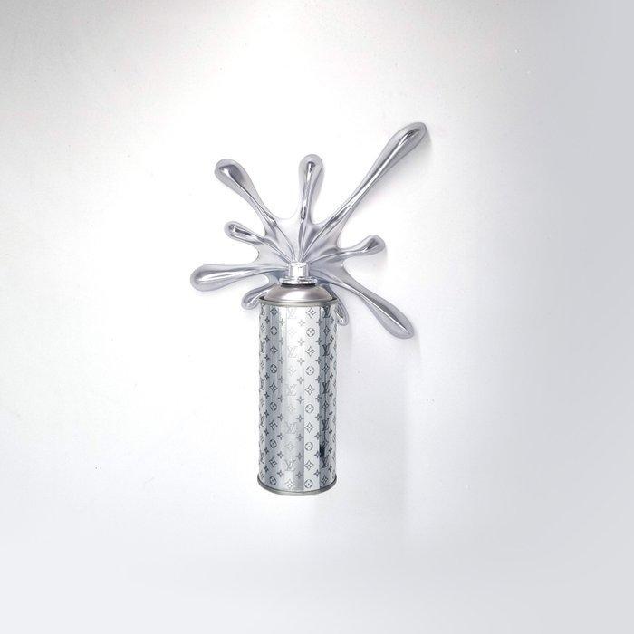2FAST - Vuitton Chrome Splash sculpture, Antiek en Kunst, Kunst | Designobjecten