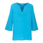 Backstage • blauwe linnen tuniek Lena • M, Maat 38/40 (M), Backstage, Nieuw, Verzenden