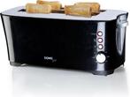 DOMO DO961T Broodrooster / Toaster - 2 tot 4 sneden - Brede, Ophalen of Verzenden, Nieuw