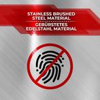 Prullenbak - Afvalbak - Vuilnisbak - 45 Liter - Zilver - Jag, Verzenden, Zo goed als nieuw