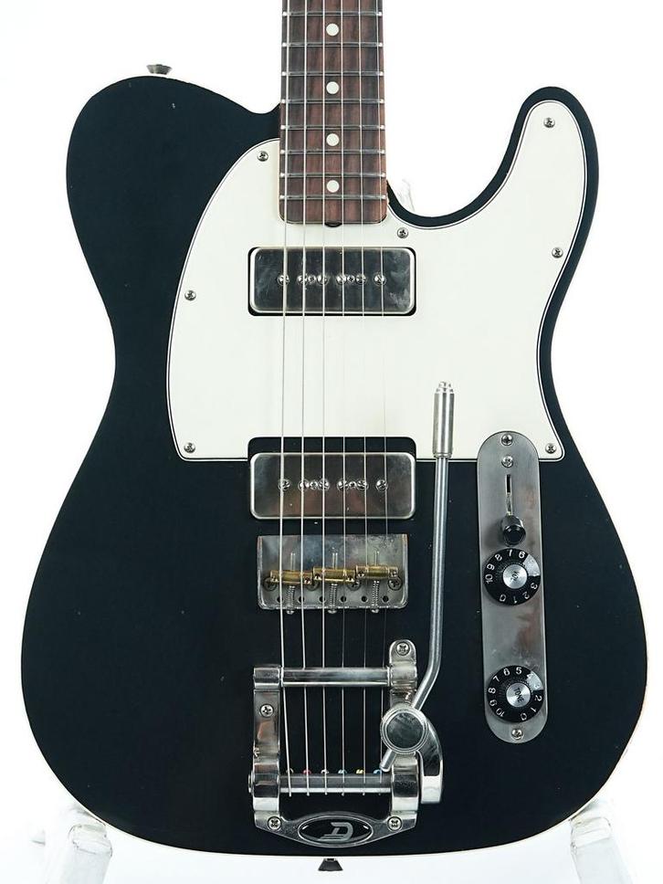 Del Tone 60s T Style Custom Black P90 Light Aged, Muziek en Instrumenten, Snaarinstrumenten | Gitaren | Elektrisch, Solid body