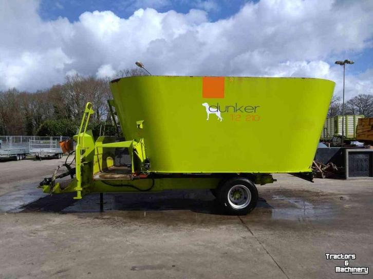 Storti Dunker T2S-210 - 21m3 verticale voermengwagen 21m3, Zakelijke goederen, Agrarisch | Werktuigen, Veehouderij, Overige, Voertechniek