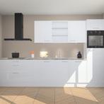 Witte hoogglans keuken Reykjavik 21645, Huis en Inrichting, Keuken | Complete keukens, Verzenden, Nieuw