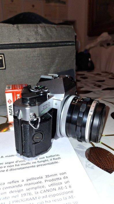 Canon Program AE-1 + FL 1,8/50mm + acc. | Analoge camera, Audio, Tv en Foto, Fotocamera's Analoog