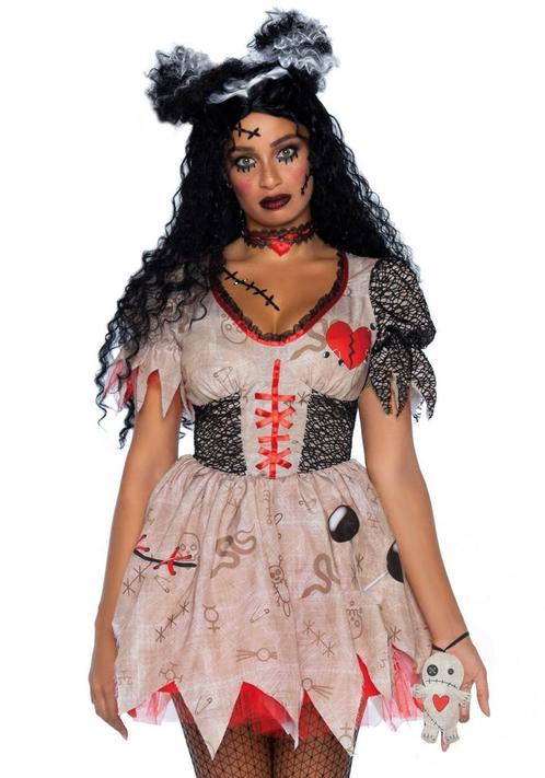 Jurk Deadly Voodoo Doll Dames, Kleding | Heren, Carnavalskleding en Feestkleding, Nieuw, Ophalen of Verzenden