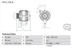 Dynamo / Alternator, Auto-onderdelen, Motor en Toebehoren, Nieuw, Ophalen of Verzenden