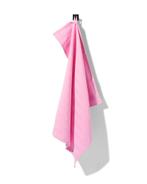 HEMA Theedoek 65x65cm katoen roze, Verzenden