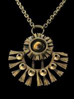 Pentti Sarpaneva - Kattenoog (Chrysoberil) - Brons - Ketting