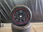 Fiat wielen met zeer nette 15 inch zomerbanden, Ophalen, Gebruikt, 15 inch, Banden en Velgen