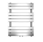 Designradiator Ella 80x60cm chroom 468W midden aansluiting, Verzenden, Nieuw