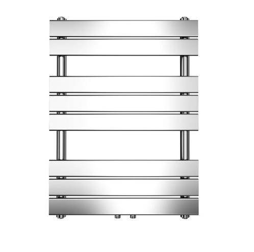 Designradiator Ella 80x60cm chroom 468W midden aansluiting, Doe-het-zelf en Verbouw, Sanitair, Verzenden