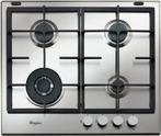 Whirlpool GMA6422/IXNL inbouw kookplaat - roestvrijstaal, Verzenden, Nieuw, 4 kookzones, Energieklasse A of zuiniger